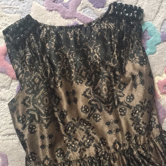 Dark lace pattern dress from Joe Fresh - Picture 2 of 3